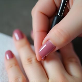 Image of hands receiving a manicure